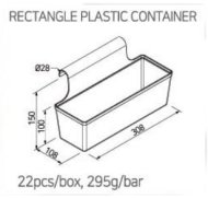 Plastic hanging box, RPC-300A
