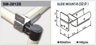 Holder for sliding pipes type SM-2812B