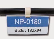 Hanging label pocket NP-0180
