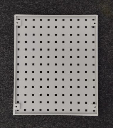 ESD perforated panel with holes for mounting - 3