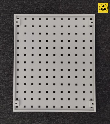 ESD perforated panel with holes for mounting - 3