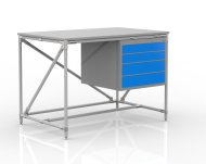 Workshop table with container with four drawers 24040533 (3 models)