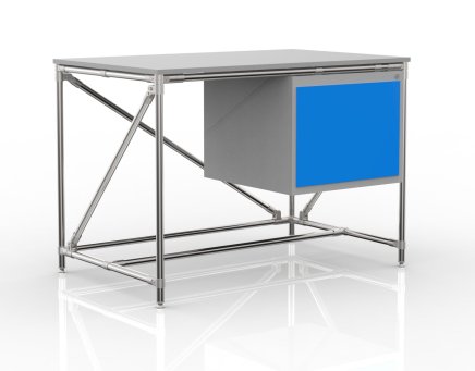 Workshop table with container 24040534 (3 models) - 4
