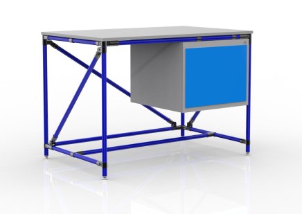 Workshop table with container 24040534 (3 models) - 3