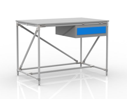 Workshop table with container with one drawer 24040530 (3 models) - 1