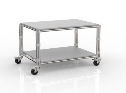 Height-adjustable antistatic trolley 22112852