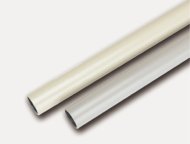 Antistatic steel pipe Logiform wall thickness 1 mm - Grey