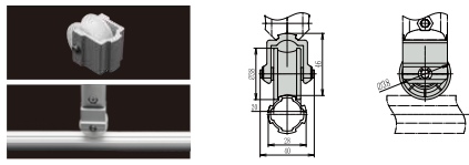 Guide wheel APJ-90_H