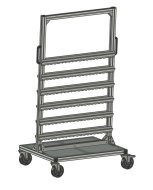Trolley for hanging KLT boxes 24031106