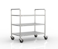 Antistatic rack trolley with three shelves, 24040233 (4 models)