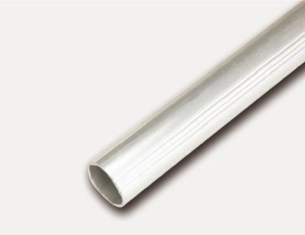 Logiform aluminum tube, wall thickness 1.5 mm