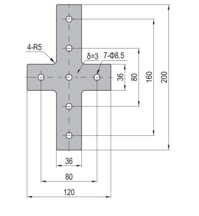 X-type connector - 2