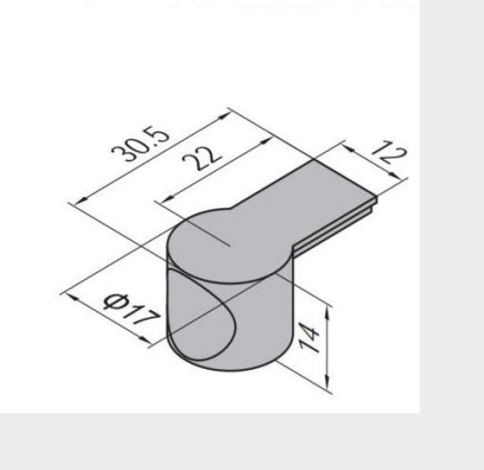 Clamp for connecting profiles KCR1-40 - 1