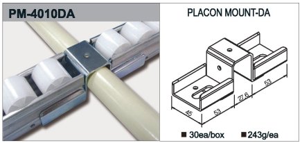 Roller track holder type PM-4010DA