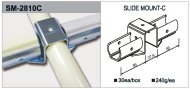 Holder for sliding pipes type SM-2810C