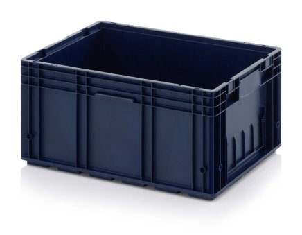 R-KLT crate with full bottom 600 x 400 x 280 mm - 2