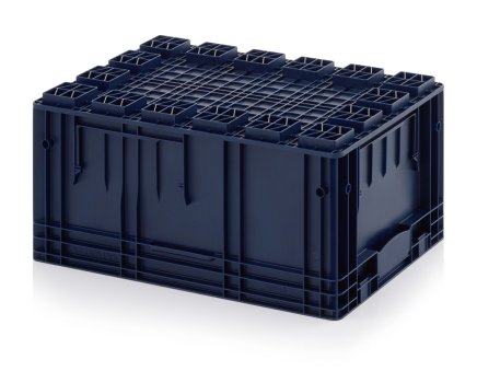 R-KLT crate with full bottom 600 x 400 x 280 mm - 3