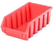 Ergobox 2L plastic container - color red