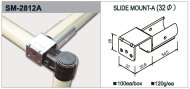 Holder for sliding pipes type SM-2812A