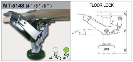 Standing fixed foot MT-5148SV