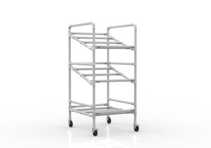 Shelving trolley for crates 24040231 (2  models)