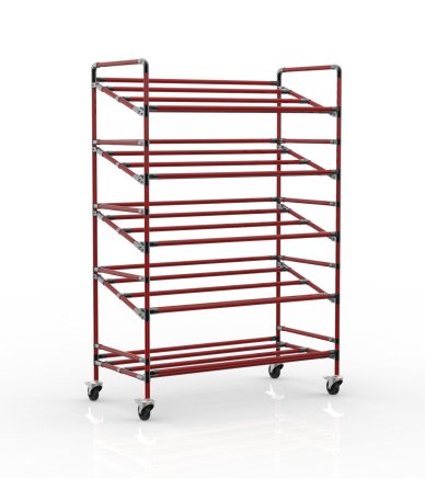 Shelving trolley for crates 24040232 - 2