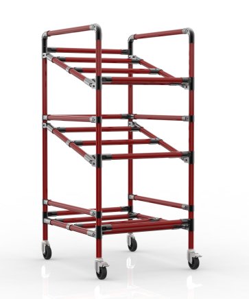 Shelving trolley for crates 24040231 (2  models) - 2