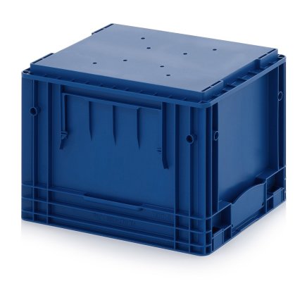 RL-KLT crate with drain holes 400 x 300 x 280 mm - 3