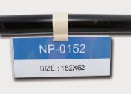 Hanging label pocket NP-0152