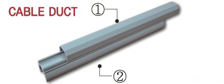 Pipe sleeve for CD-3000B cable routing