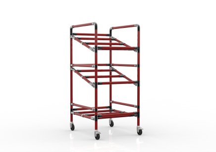 Shelving trolley for crates 24040231 (2  models)
