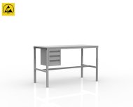 Height adjustable ESD table SPESD