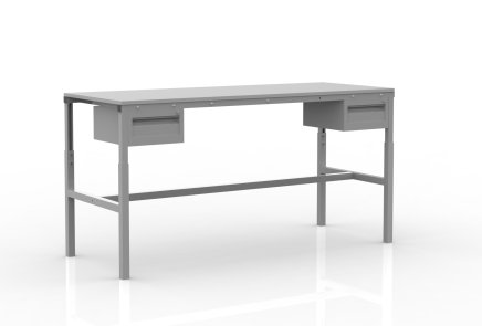 Height adjustable ESD table SPESD