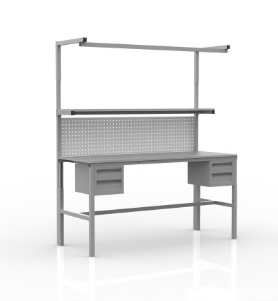 Height adjustable ESD table SPEXESD