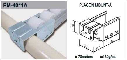 Roller track holder type PM-4011A