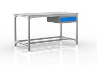 Workshop table made of aluminum profiles 24061933