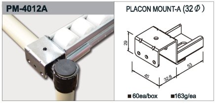 Roller track holder type PM-4012A