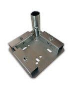 Corner holder for wheels with plate MT-5139R-CZ, silver