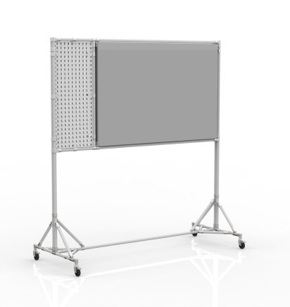 Double-sided magnetic board with punch panel 24042531 - 1