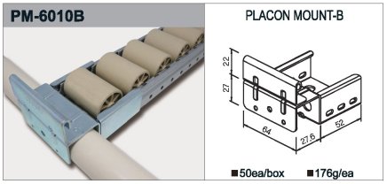 Roller track holder type PM-6010B